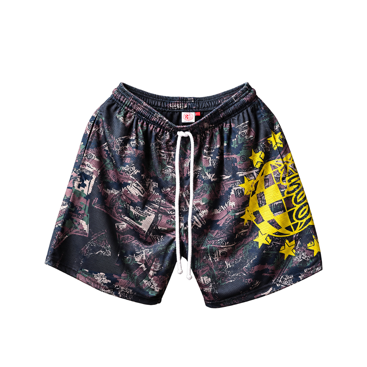 1300 Worldstar Camo Mesh Shorts