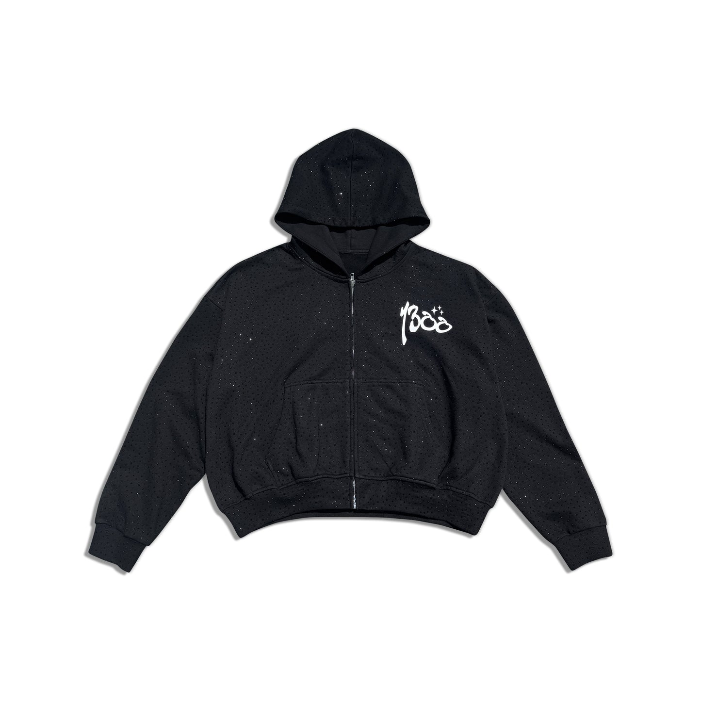 1300FTS RHINESTONE HOODIE