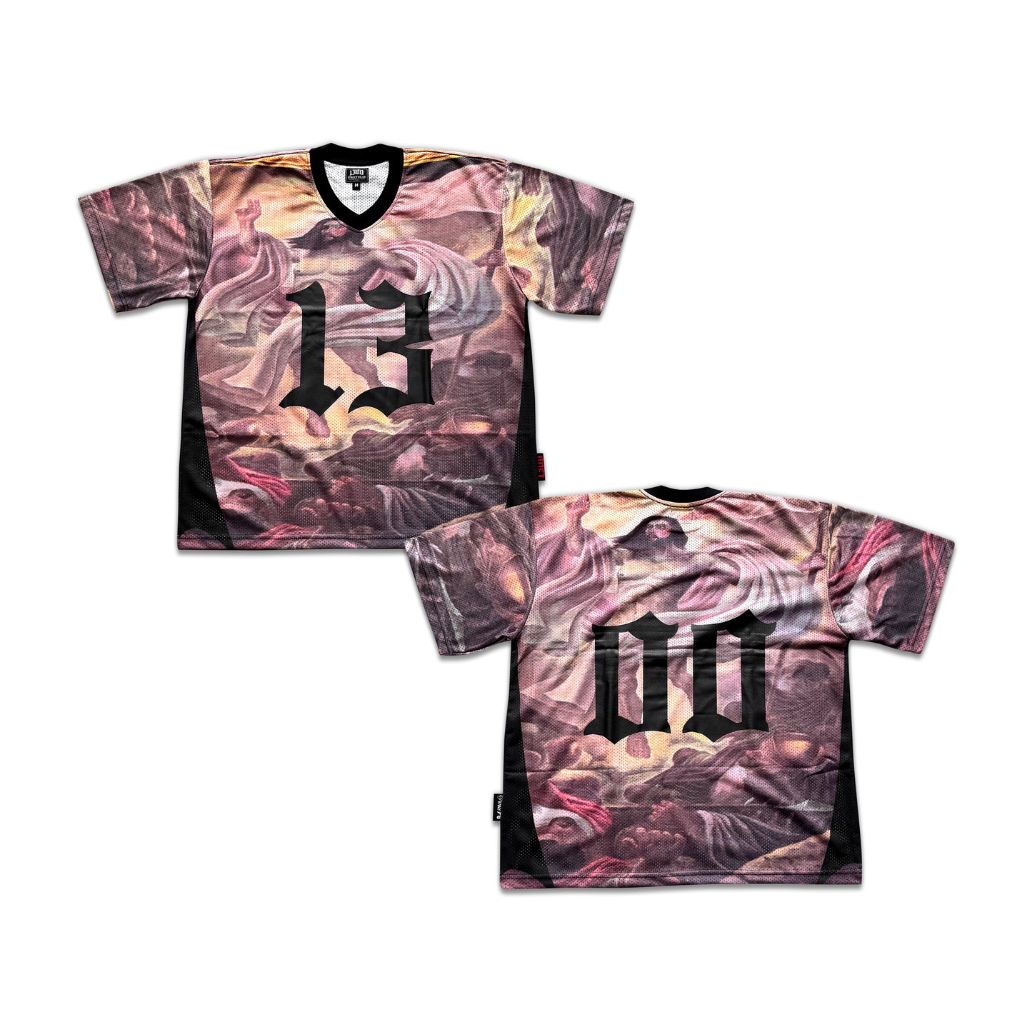 1300 HEAVEN SENT MESH JERSEY TEE