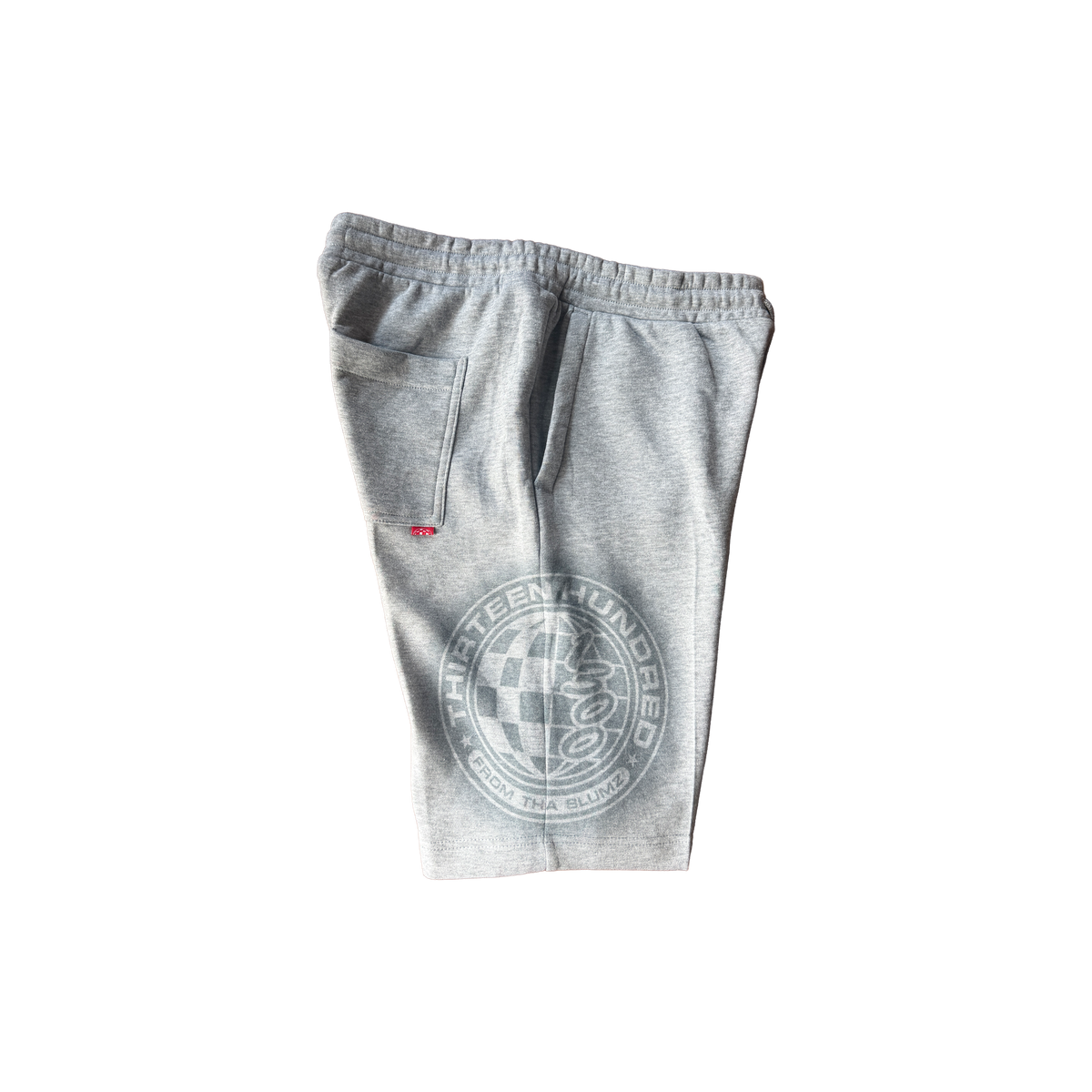 1300 FADED LOGO SWEATSHORTS GREY