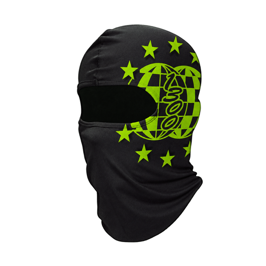 1300 WORLDWIDE SKI MASK GREEN