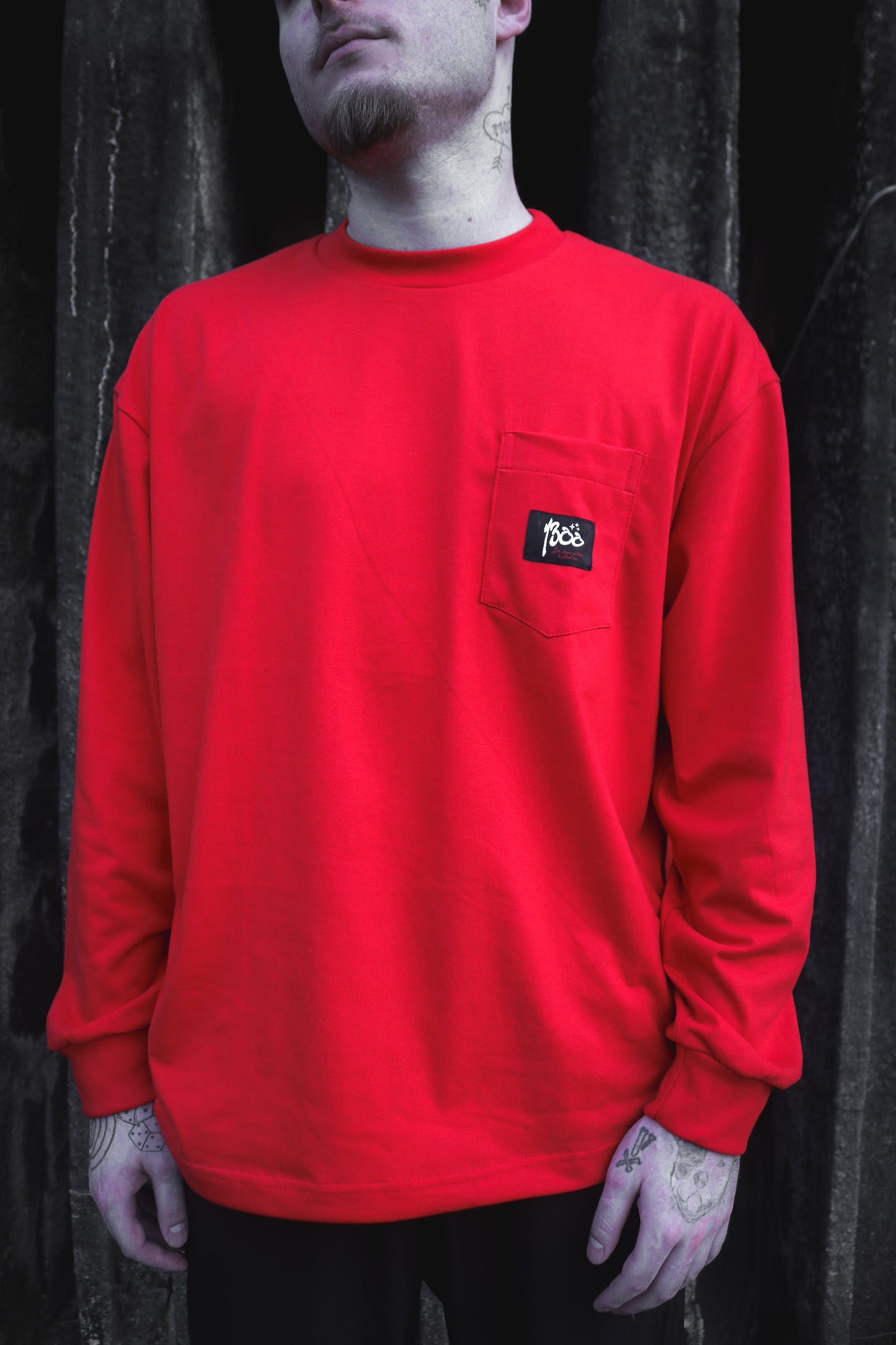 1300 LONG SLEEVE POCKET T-SHIRT