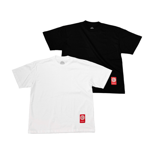2 PACK PLAIN TEE
