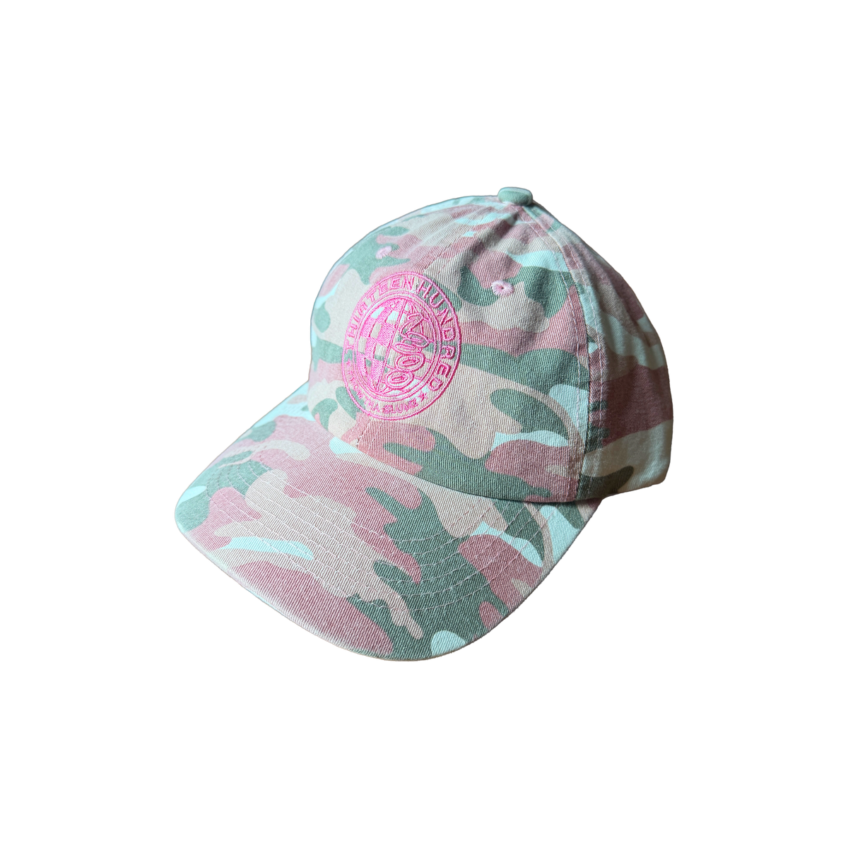 1300 WORLDWIDE CAMO CAP PINK
