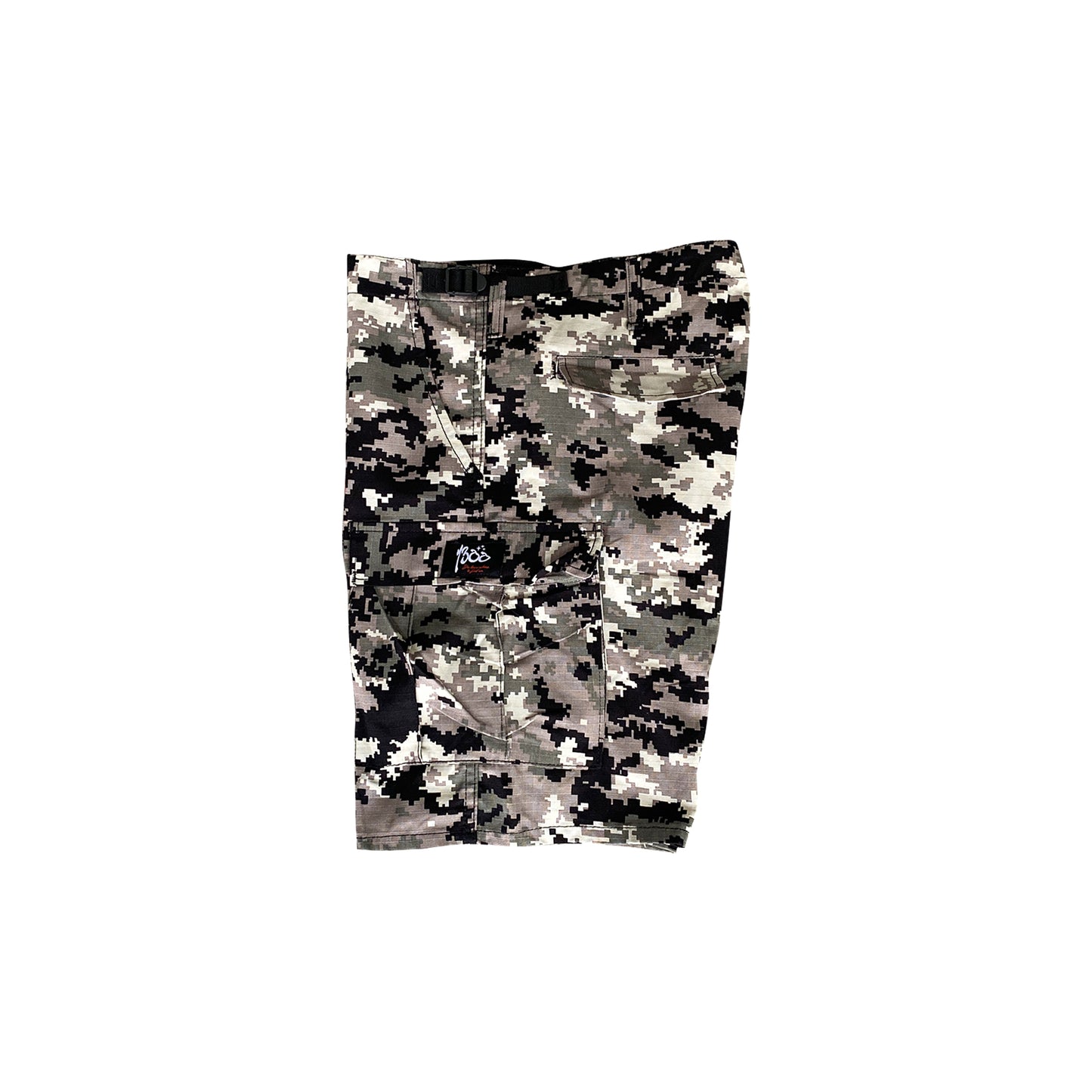 1300 DIGI CAMO SHORT [GRAY]