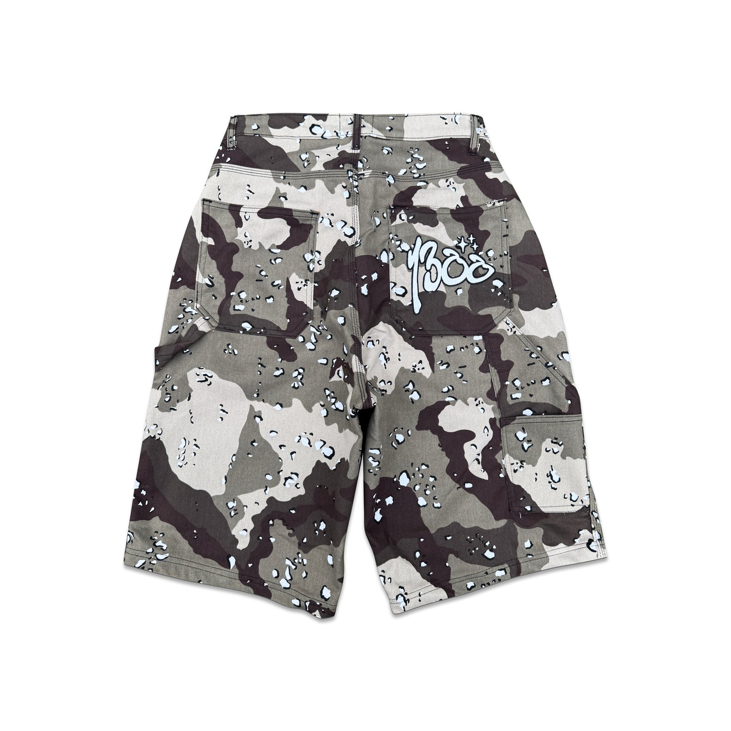 1300 “Desert Camo” Embroidered Shorts