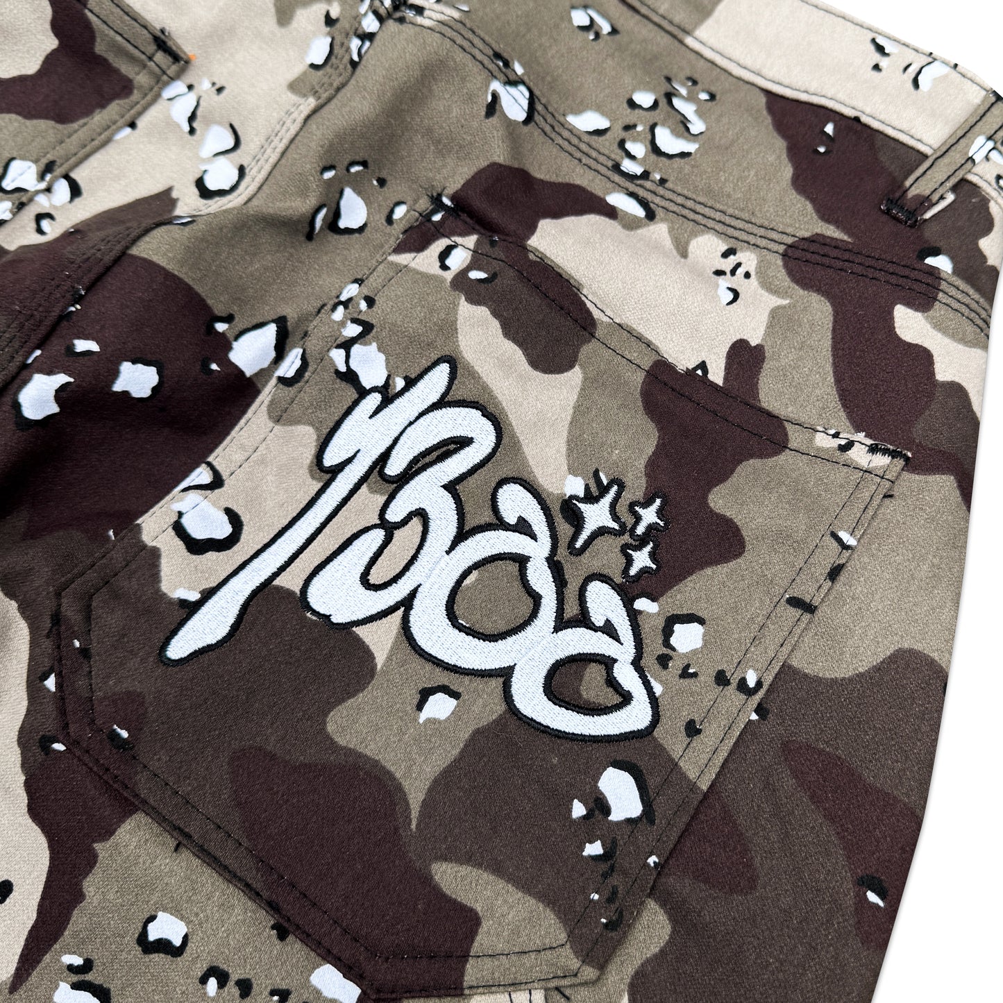 1300 “Desert Camo” Embroidered Shorts