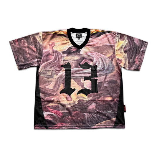 1300 HEAVEN SENT MESH JERSEY TEE