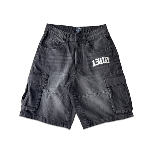 1300 Heavy Denim Cargo Jorts
