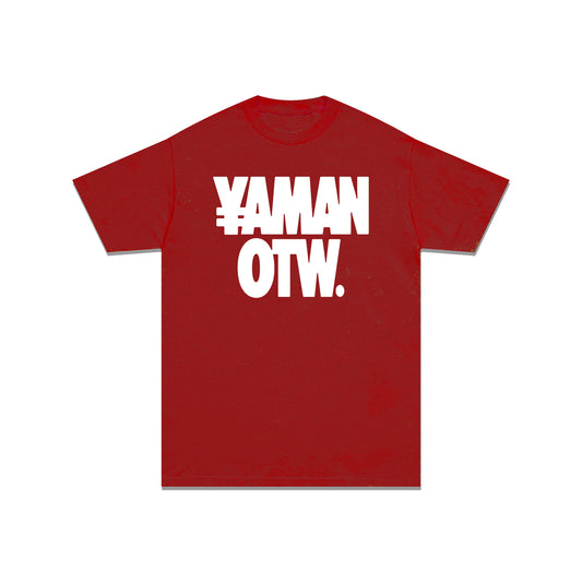 ¥AMAN OTW. TEE (RED HEAT)