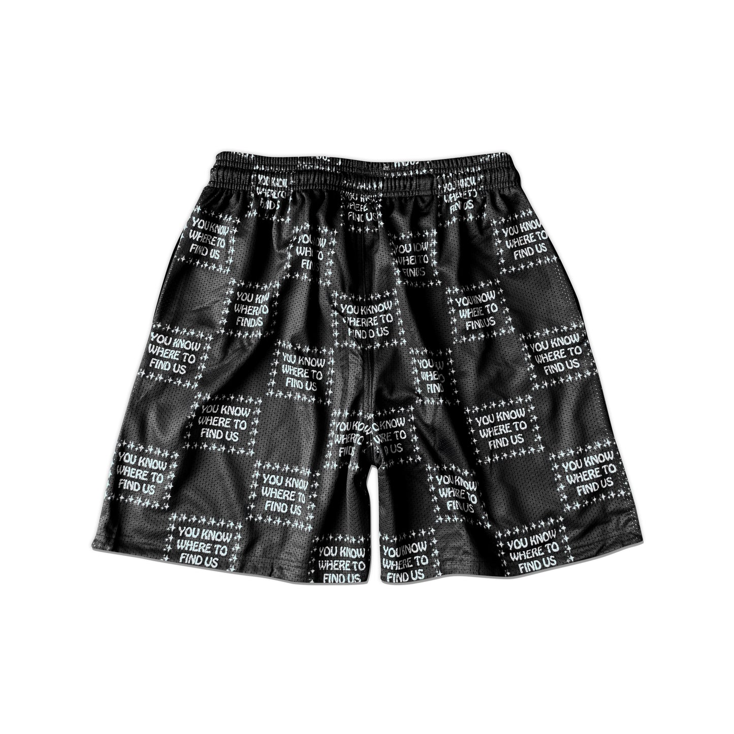 YKWTFU MESH SHORTS
