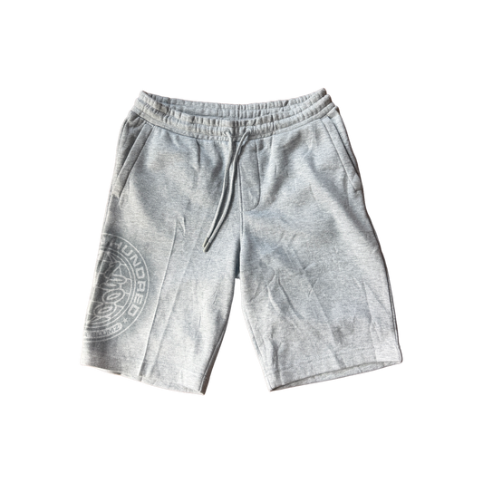 1300 FADED LOGO SWEATSHORTS GREY
